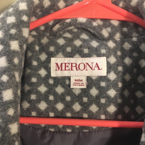 Patterned Peacoat - Picture 6 of 6